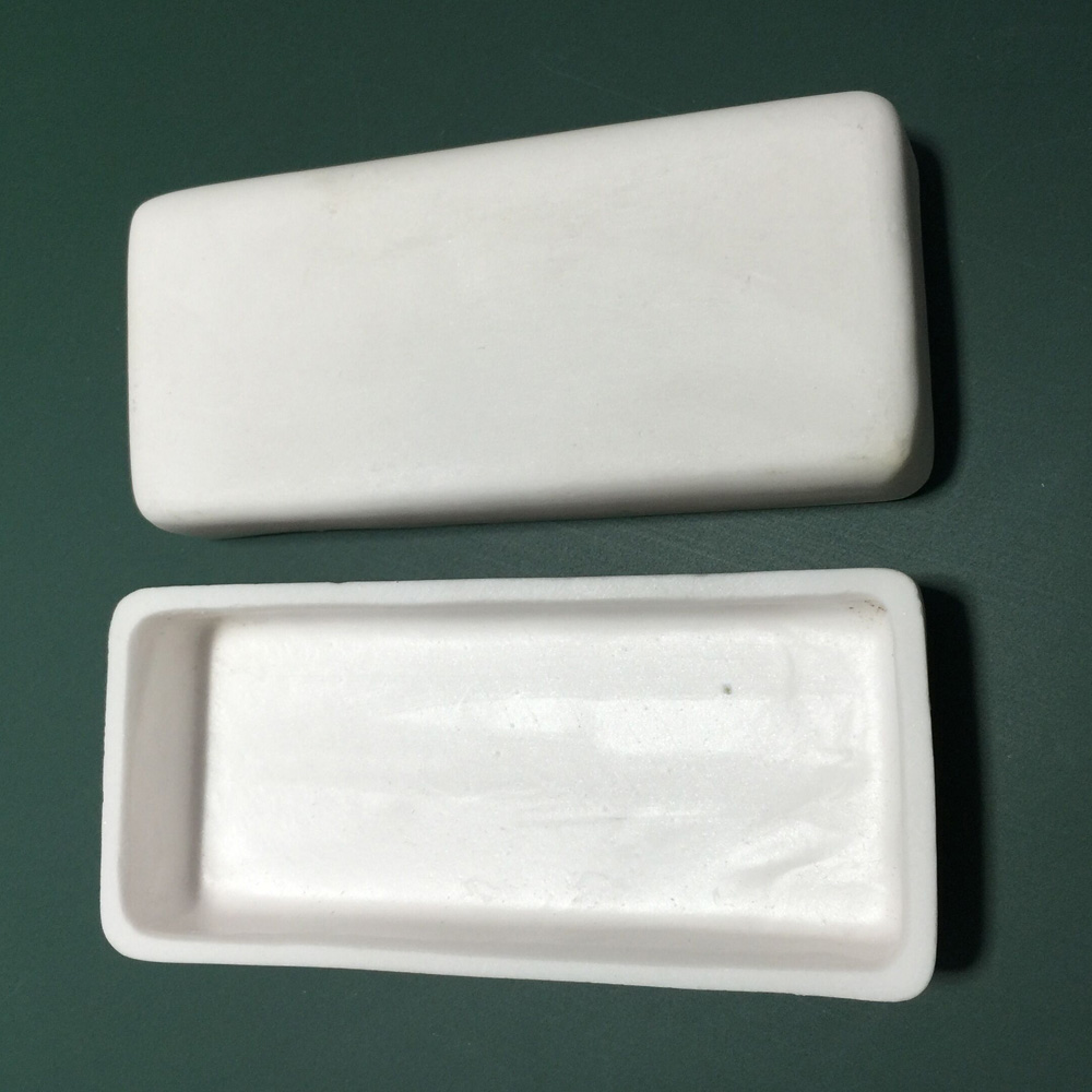 长方形刚玉坩埚 长方形刚玉坩埚