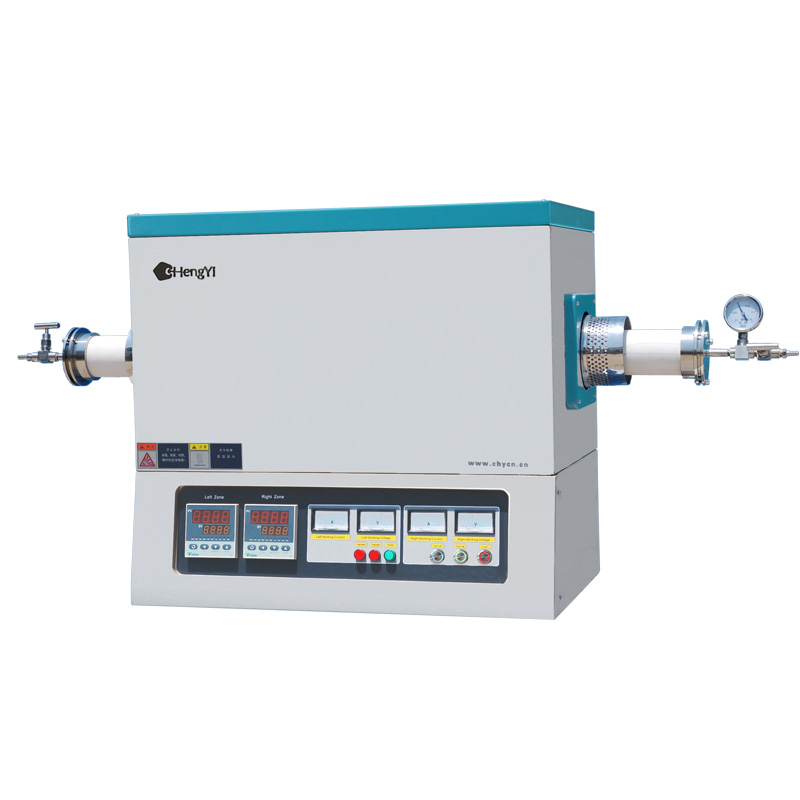 1700℃双温区真空管式炉 1700℃双温区真空管式炉