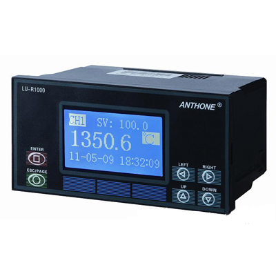 安东电子ANTHONE单色液晶显示过程控制无纸记录仪LU-R1000系列